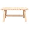 Coffee Table 90x50x41 cm - Solid Wood Spruce | HipoMarket