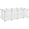 Small Animal Cage Transparent 144x74x46.5 cm - Hipo Market