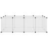 Small Animal Cage Transparent 144x74x46.5 cm - Hipo Market