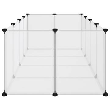 Small Animal Cage Transparent 144x74x46.5 cm - Hipo Market