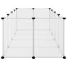 Small Animal Cage Transparent 144x74x46.5 cm - Hipo Market