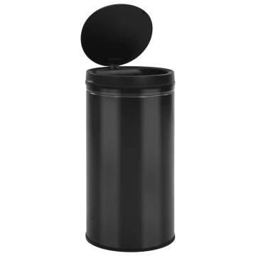 Automatic Sensor Dustbin 60L - Carbon Steel Black