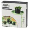 Esschert Design Green Plant Tray with Clamp - Medium Size