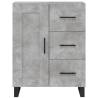 Highboard Concrete Grey | Stylish Engineered Wood Storage