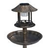 Decorative Birdbath with Solar LED Lights | Hipo Market