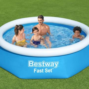 Bestway Fast Set Inflatable Swimming Pool 244x66 cm - Hipomarket