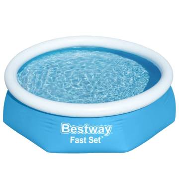 Bestway Fast Set Inflatable Swimming Pool 244x66 cm - Hipomarket