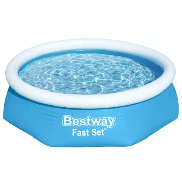 Bestway Fast Set Inflatable Swimming Pool 244x66 cm - Hipomarket