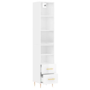 Highboard High Gloss White - Elegant Storage Solution | HipoMarket