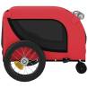 Premium Pet Bike Trailer - Red & Black Oxford Fabric