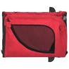 Premium Pet Bike Trailer - Red & Black Oxford Fabric