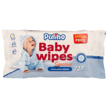 Baby Wipes 14 Packs - Gentle Cleansing for Sensitive Skin