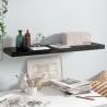 Floating Wall Shelf High Gloss Black 90x23.5x3.8 cm MDF Colour high gloss black Size 90 x 23.5 x 3.8 cm Quantity in Package 1 Number of Pieces 