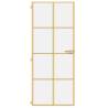 Interior Door Slim Golden 83x201.5 cm - Modern Glass & Aluminium