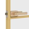 Interior Door Slim Golden 83x201.5 cm - Modern Glass & Aluminium