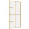 Interior Door Slim Golden 102.5x201.5 cm - Modern & Durable