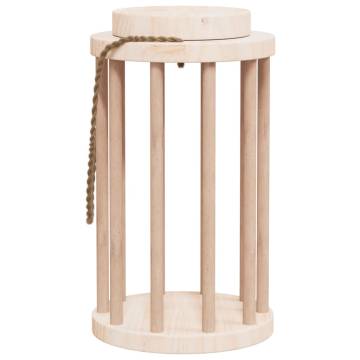 Rabbit Hay Feeder - Solid Wood Fir | 15x25.5 cm | HipoMarket