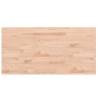 Solid Wood Beech Bathroom Countertop 100x50 cm | HipoMarket