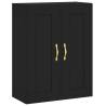 Stylish Highboard Black - Elegant Engineered Wood Storage Unit