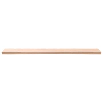 Solid Wood Beech Desk Top 110x(50-55)x2.5 cm | HIPO Market