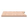 Solid Wood Beech Desk Top 110x(50-55)x2.5 cm | HIPO Market