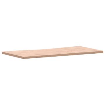 Solid Wood Beech Desk Top 110x(50-55)x2.5 cm | HIPO Market