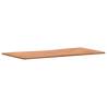 Solid Wood Beech Desk Top 100x(45-50)x1.5 cm | Hipo Market