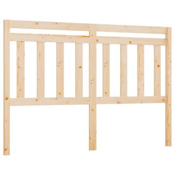 Stylish Solid Pine Bed Headboard - 146x4x100 cm | Hipomarket