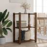 3-Tier Storage Rack Brown 60x38x90 cm Solid Wood Pine Colour brown Size 60 x 38 x 90 cm Quantity in Package 1 Amount 