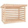 Solid Pine Firewood Rack 108x73x79 cm - Durable Storage