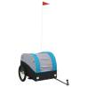 Bike Trailer Black and Blue - 45 kg Iron | HipoMarket