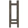 Stylish Grey Pine Wine Rack for 20 Bottles | HipoMarket
