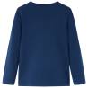 Kids' Long Sleeve T-Shirt Navy Blue - Size 140 | Hipomarket