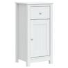 4 Piece Bathroom Furniture Set BERG - White Solid Pine