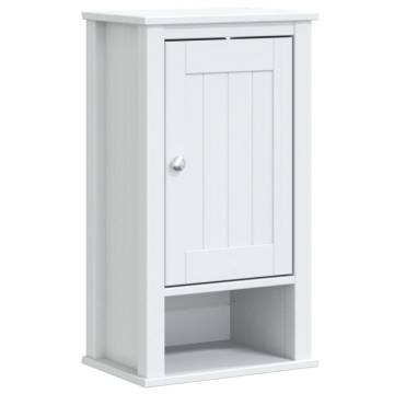 4 Piece Bathroom Furniture Set BERG - White Solid Pine