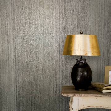 Noordwand Vintage Deluxe Wallpaper - Striped Brown & Grey