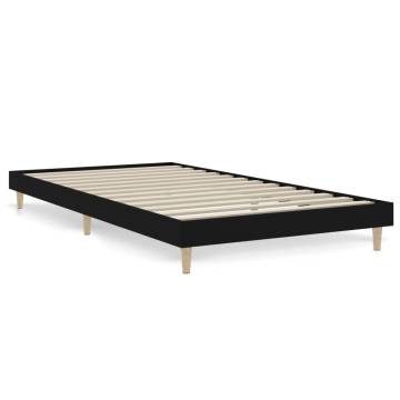 Black Bed Frame 90x190 cm Single - Durable & Stylish | Hipo Market