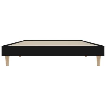 Black Bed Frame 90x190 cm Single - Durable & Stylish | Hipo Market