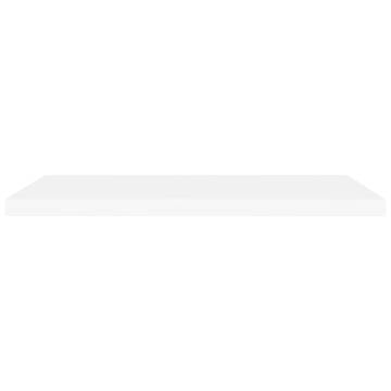 Stylish Floating Wall Shelf White - 90x23.5 cm | HipoMarket