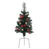 Artificial Pathway Christmas Trees - 76 cm PVC - 2 pcs