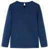 Kids' Long Sleeve T-Shirt Navy Blue - Size 92 | Hipo Market