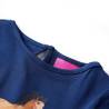 Kids' Long Sleeve T-Shirt Navy Blue - Size 92 | Hipo Market