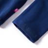 Kids' Long Sleeve T-Shirt Navy Blue - Size 92 | Hipo Market