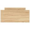 Sonoma Oak Bed Frame 100x200 cm - Quality Engineered Wood