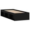 Modern Black Bed Frame 75x190 cm - Small Single