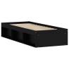 Modern Black Bed Frame 75x190 cm - Small Single