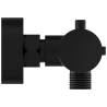 SCHÜTTE Thermostatic Shower Mixer Tap LONDON - Matt Black