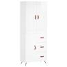 Highboard High Gloss White - Stylish Storage Solution