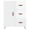 Highboard High Gloss White - Stylish Storage Solution