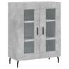 Stylish Concrete Grey Sideboard - 69.5x34x90 cm